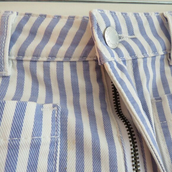 ROLLA'S Mirage High Rise Loose Fit Shorts in Laura Stripe Wisteria - Size 26 - Picture 8 of 16